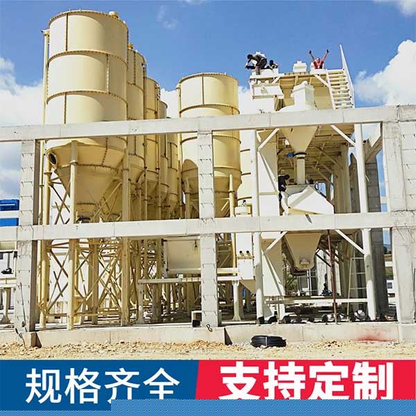 干混砂漿生產(chǎn)線設(shè)備組成，干混砂漿生產(chǎn)線有哪些設(shè)備
