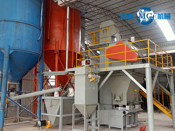 年產(chǎn)10萬噸干粉砂漿生產(chǎn)線的組成，年產(chǎn)10萬噸干粉砂漿生產(chǎn)線有什么優(yōu)勢(shì)？